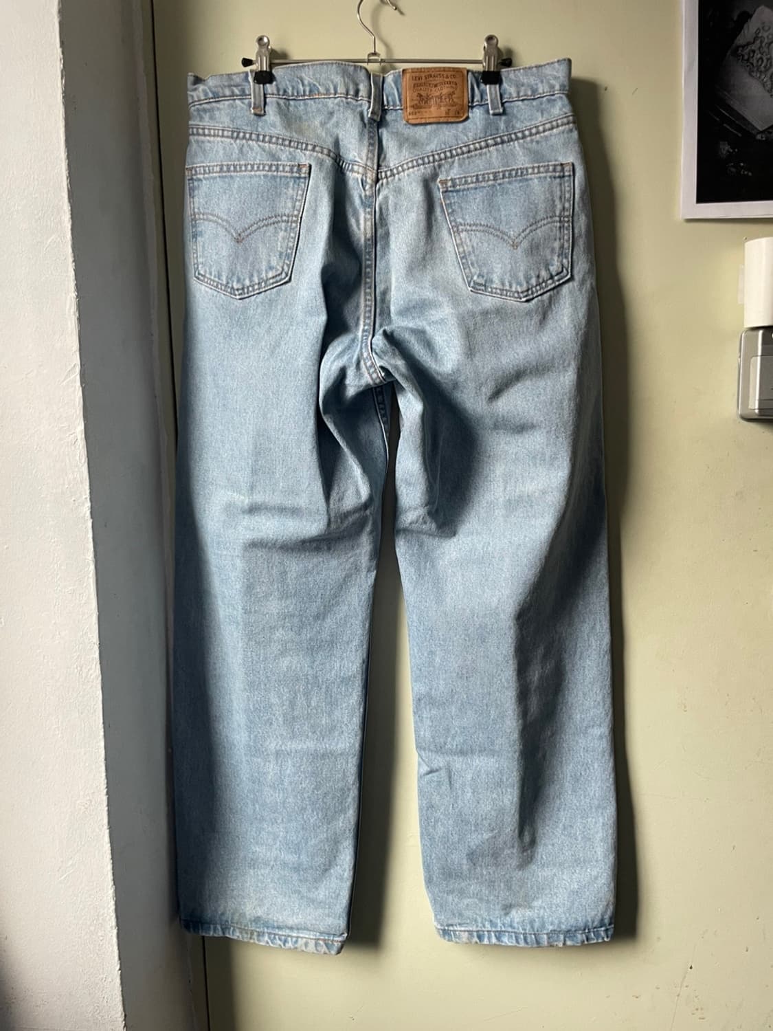 90s 리바이스 562 연청 made in USA 상품이미지2