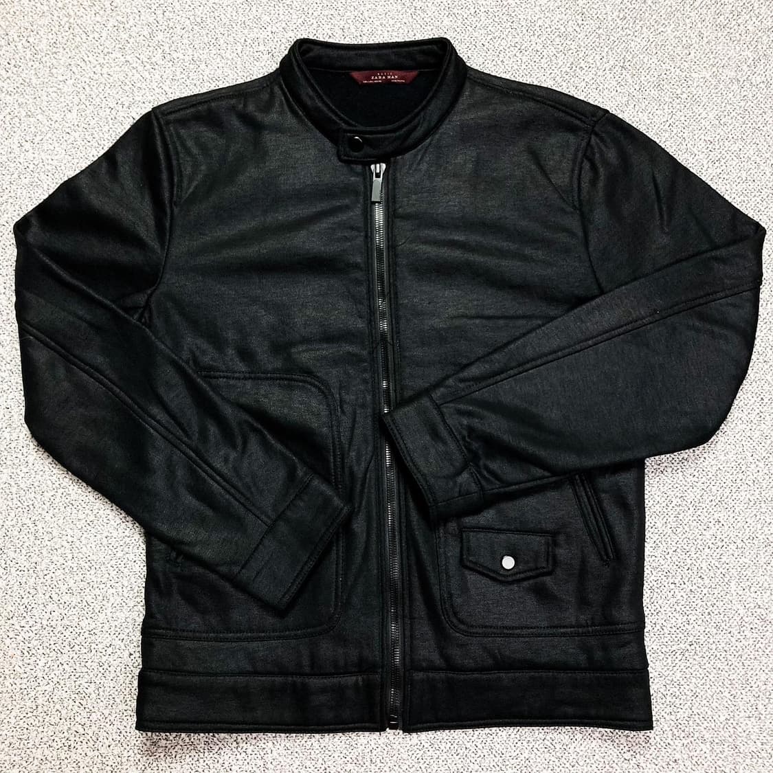 자라맨 zaraman 가죽 레더 자켓(L) 상품이미지3