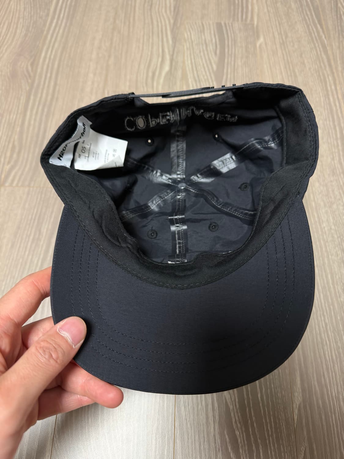 H20fagerholt cap 블랙 캡 팝니다 상품이미지5