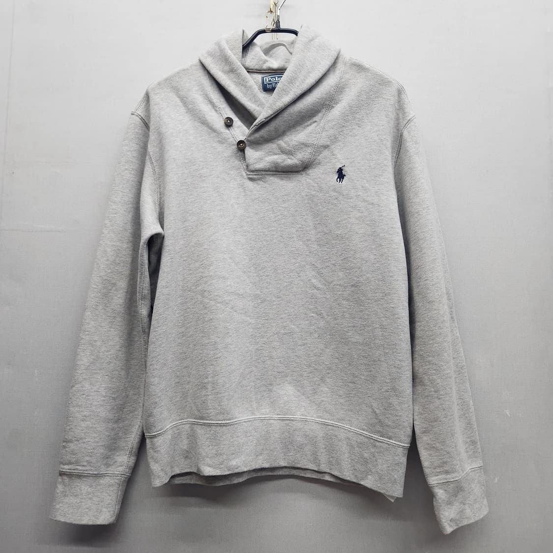 폴로랄프로렌 숄카라 엘보패치 맨투맨 M(L) 남여공용 상품이미지1