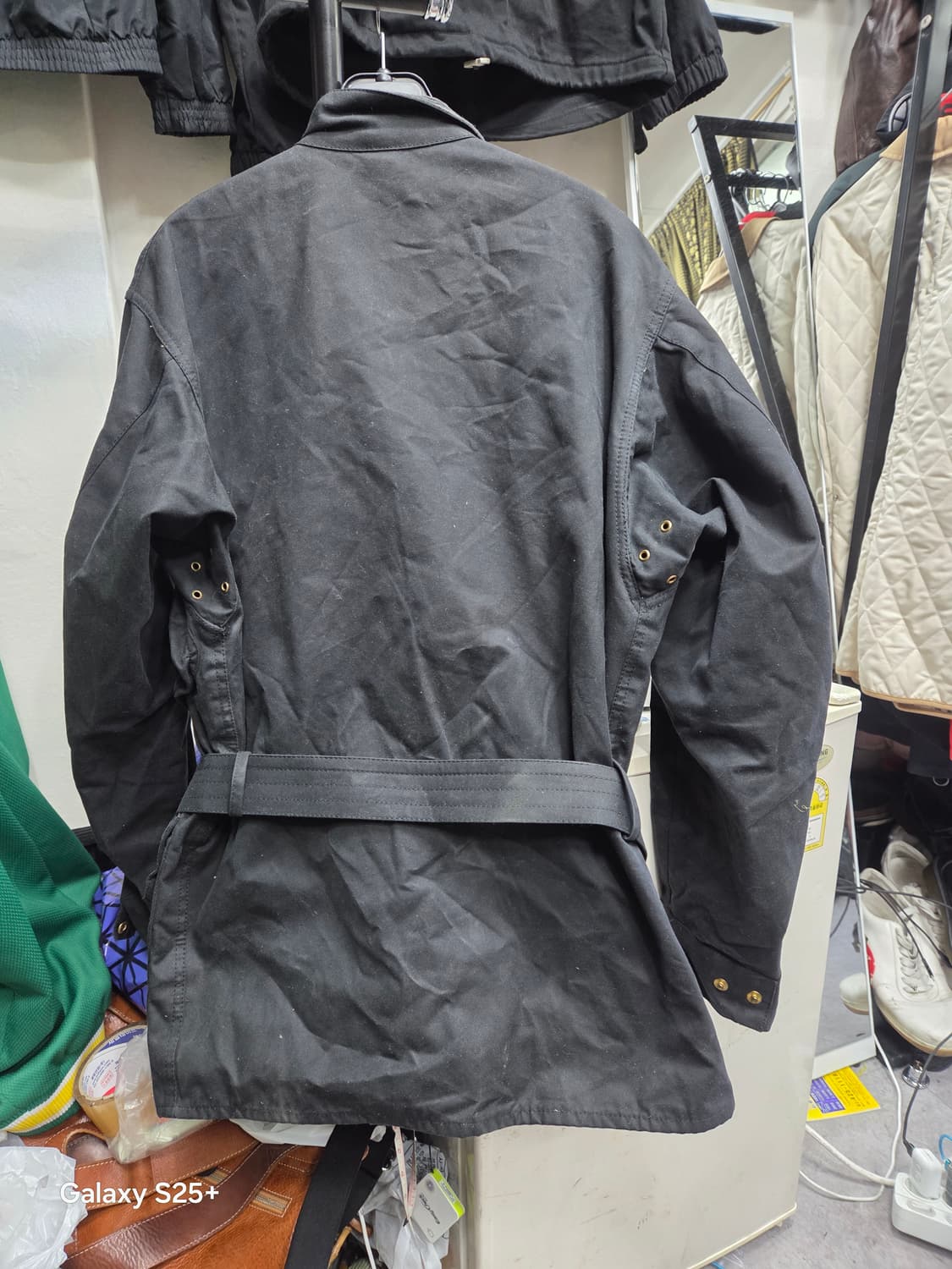 바버   인터네셔날   블랙 자켓 상품이미지4