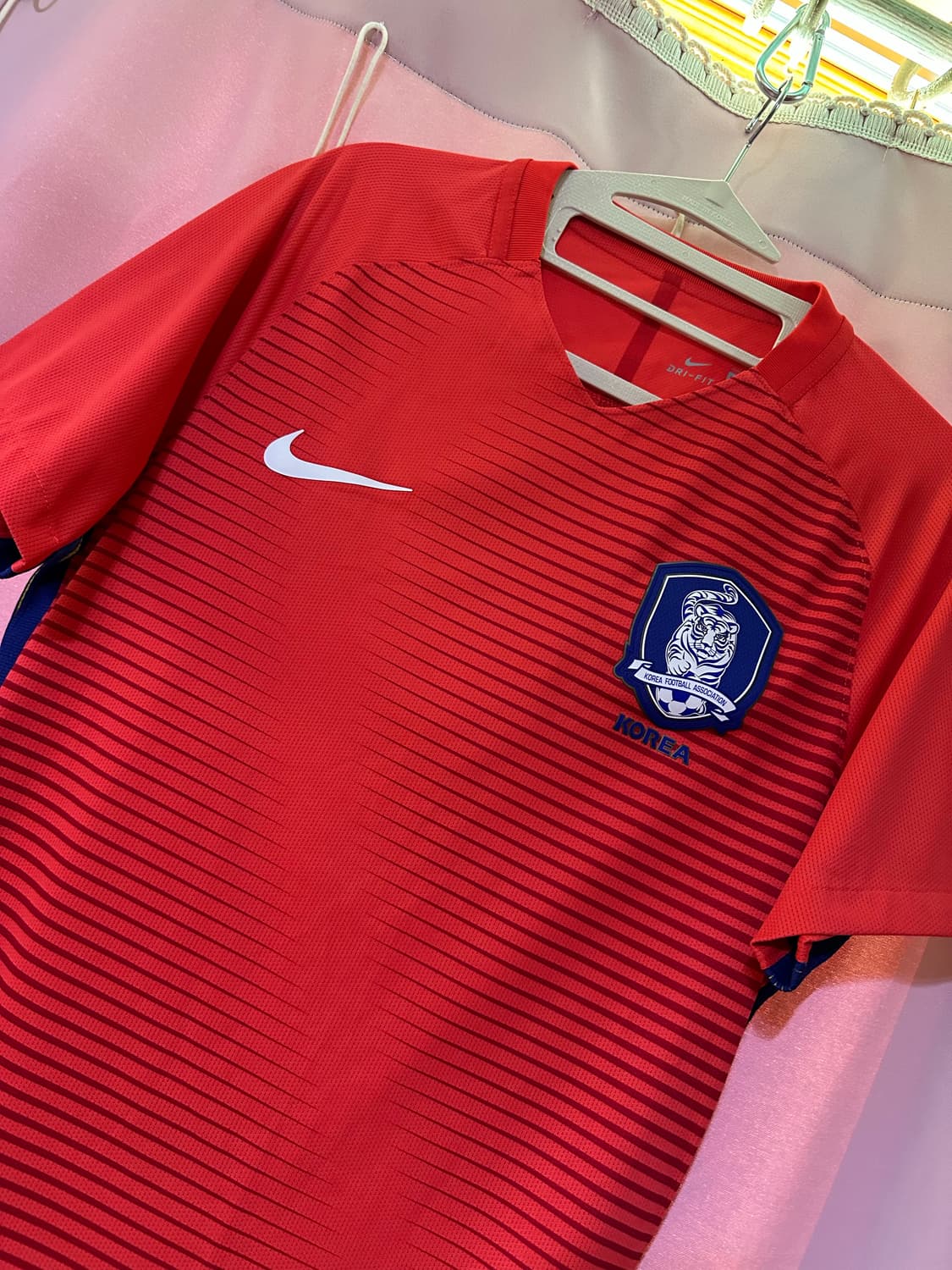나이키 코리아 국가대표 반팔티 나이키반팔 축구 유니폼 라지 상품이미지2