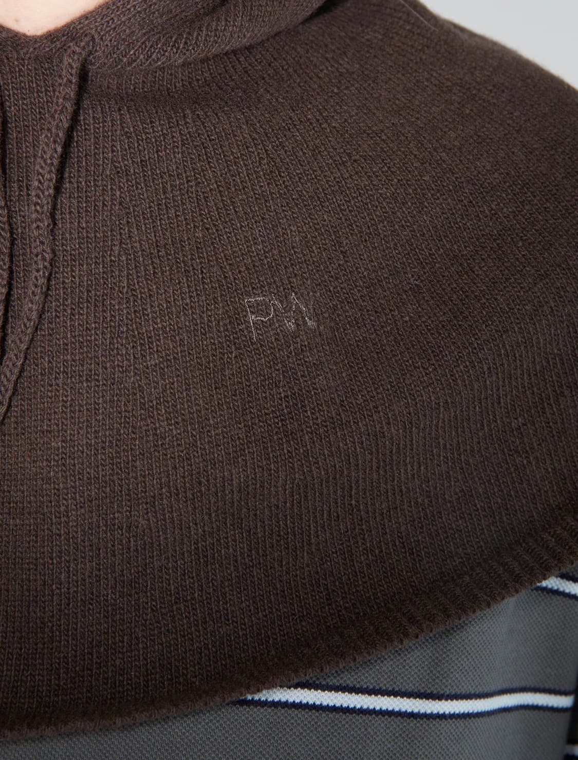 F/ 팔로마울 Lucia 후드 케이프 / 브라운 상품이미지4