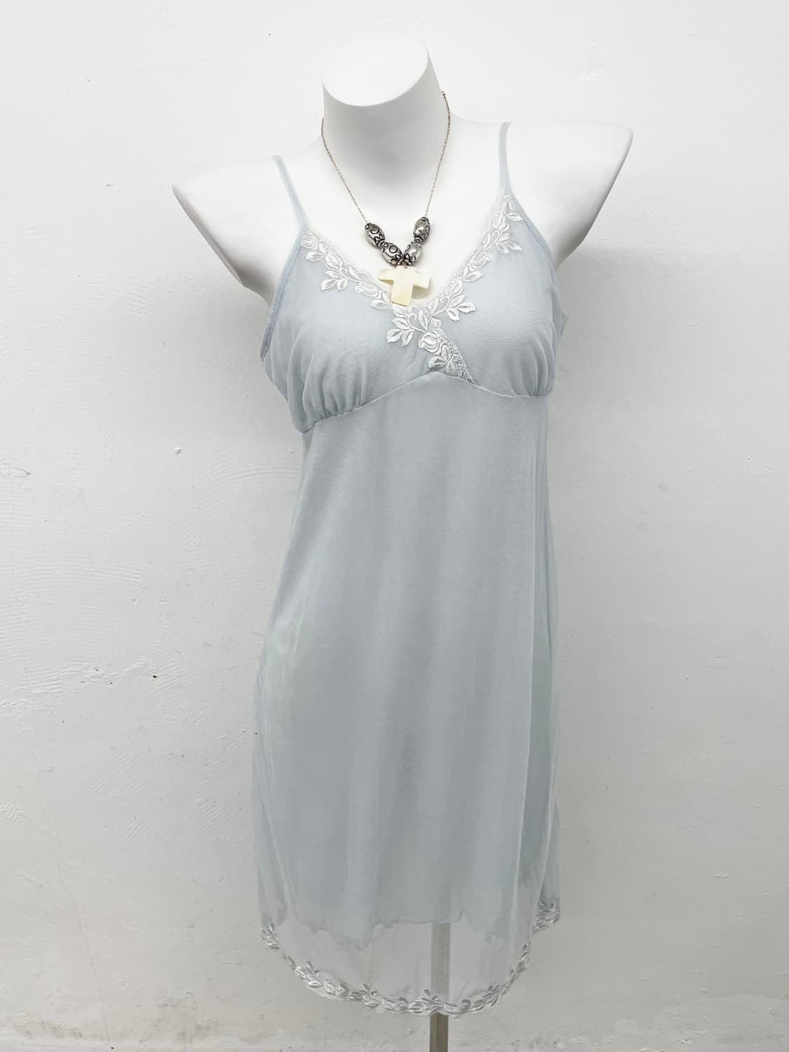 페어리 시어 레이스 슬립 상품이미지1