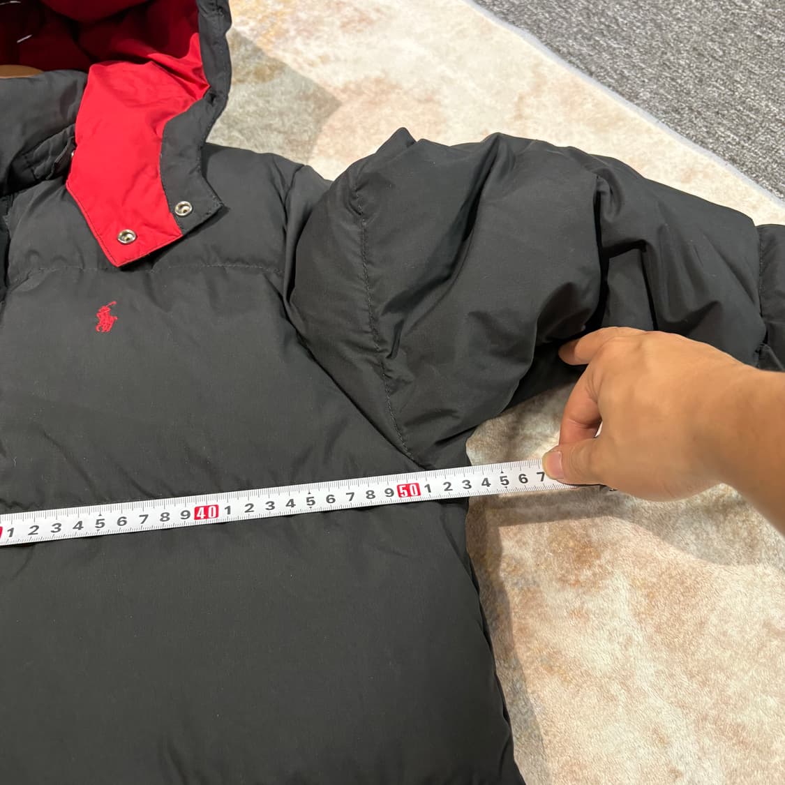 폴로 래드포니 빈티지 후드패딩 자켓 상품이미지6