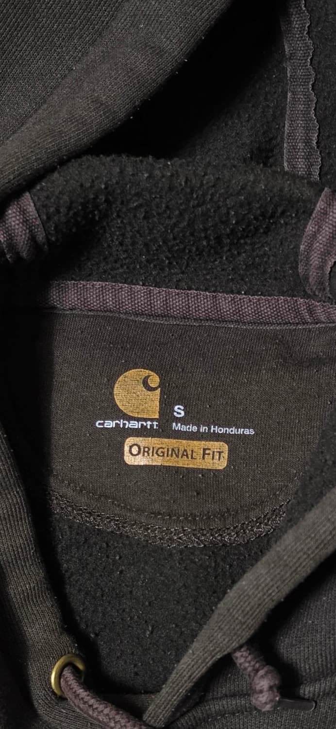 칼하트 오리지날핏 브라운 후드티 S 상품이미지3