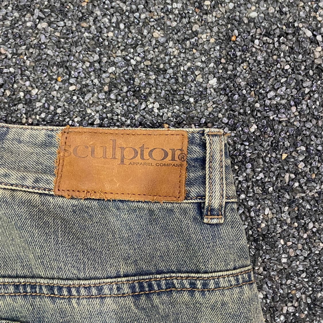 스컬프터 y2k 애시드 데님 카고팬츠 B3828 상품이미지6