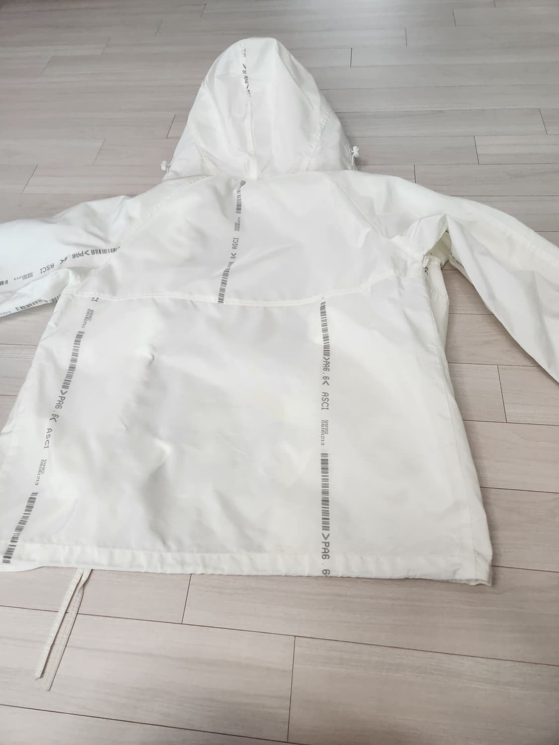 KANGHYUK 바람막이 실측 100오버핏 105 110 상품이미지4