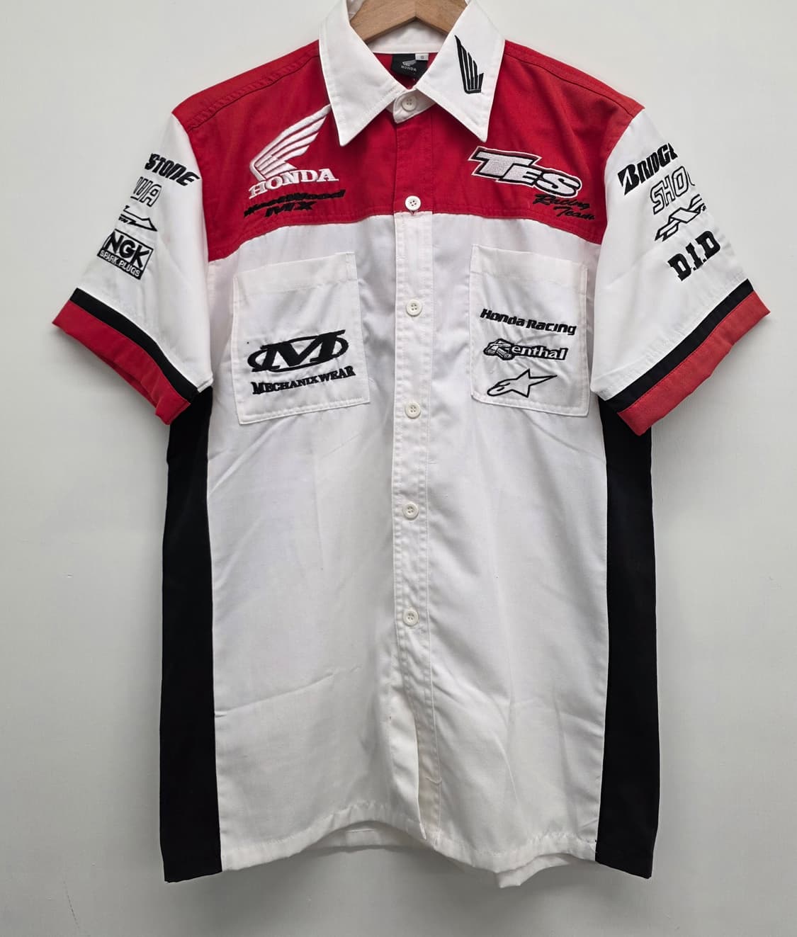 혼다 남성 반팔남방.  싸이즈 95 상품이미지1