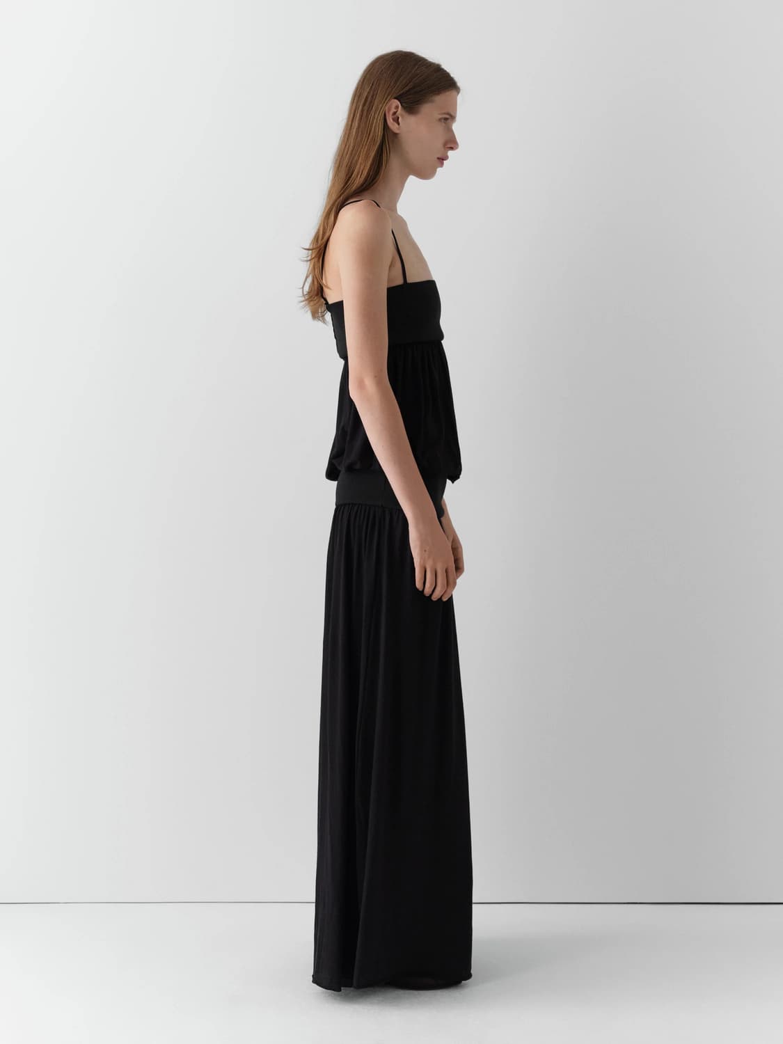 (S) 기마구아스 Selina maxi dress / 블랙 상품이미지3