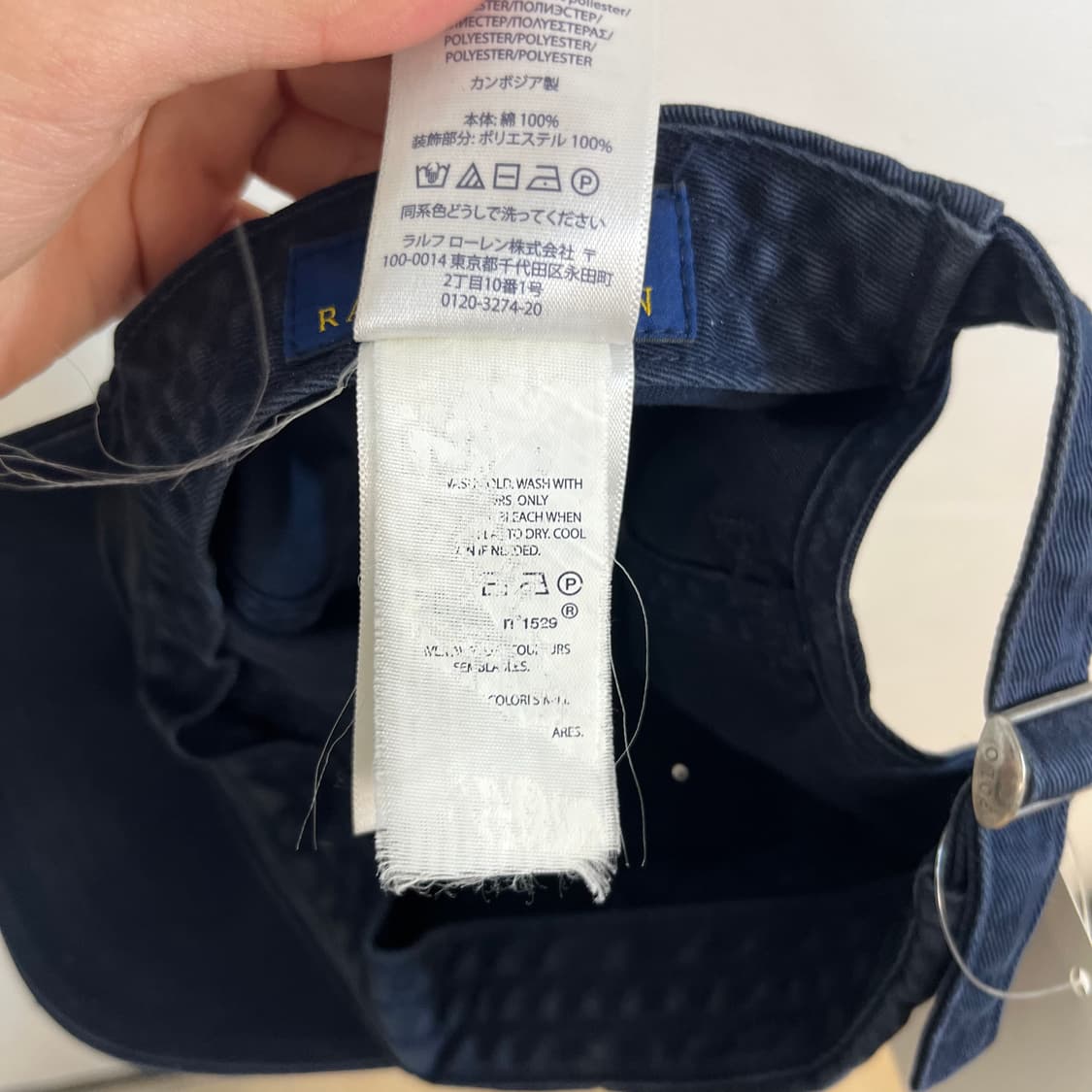 폴로 빅포니 볼캡 상품이미지4
