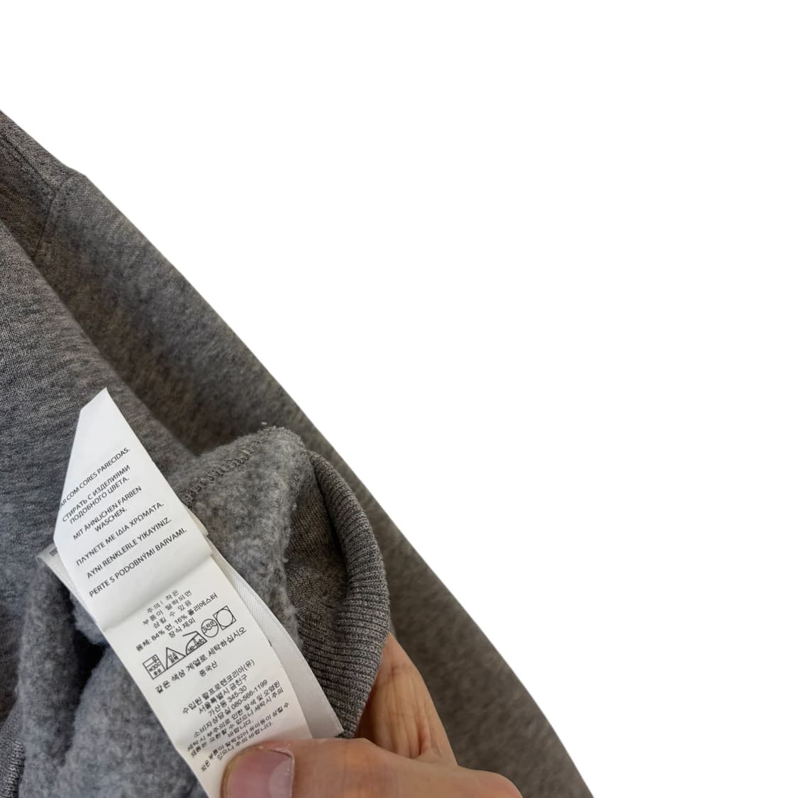 폴로 랄프로렌 QR 플리스 스웨트셔츠 M 상품이미지5