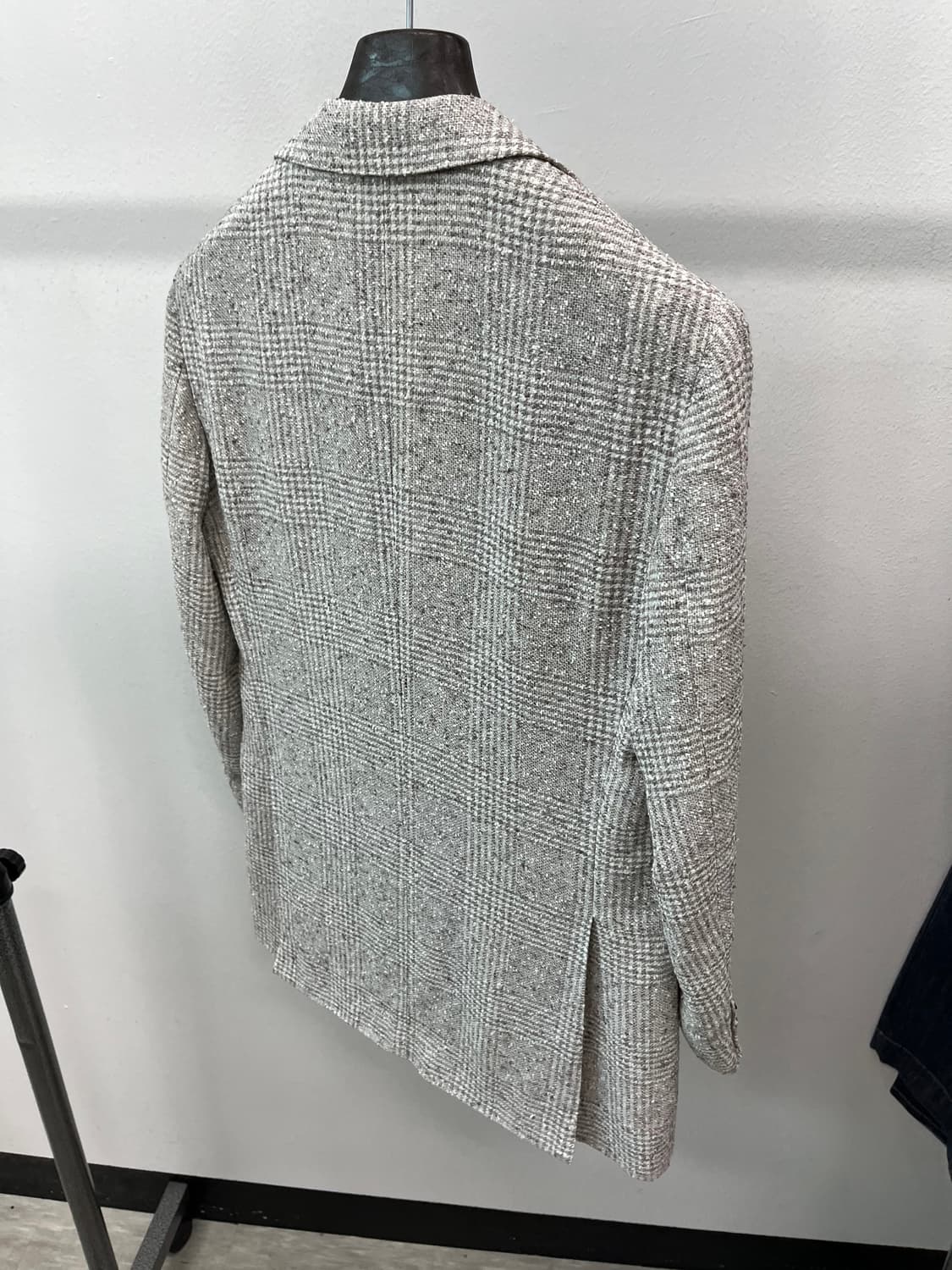 95) 수트서플라이 체크 린넨자켓  상품이미지10