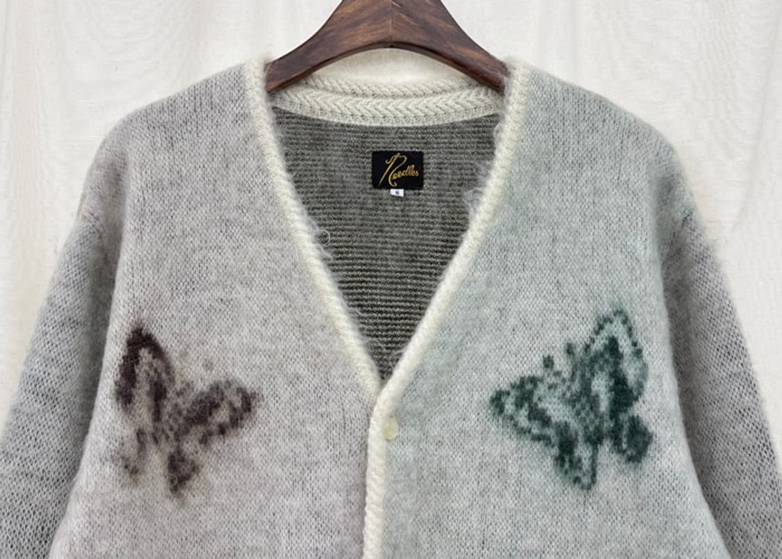 니들스 모헤어 빠삐용 가디건 상품이미지2