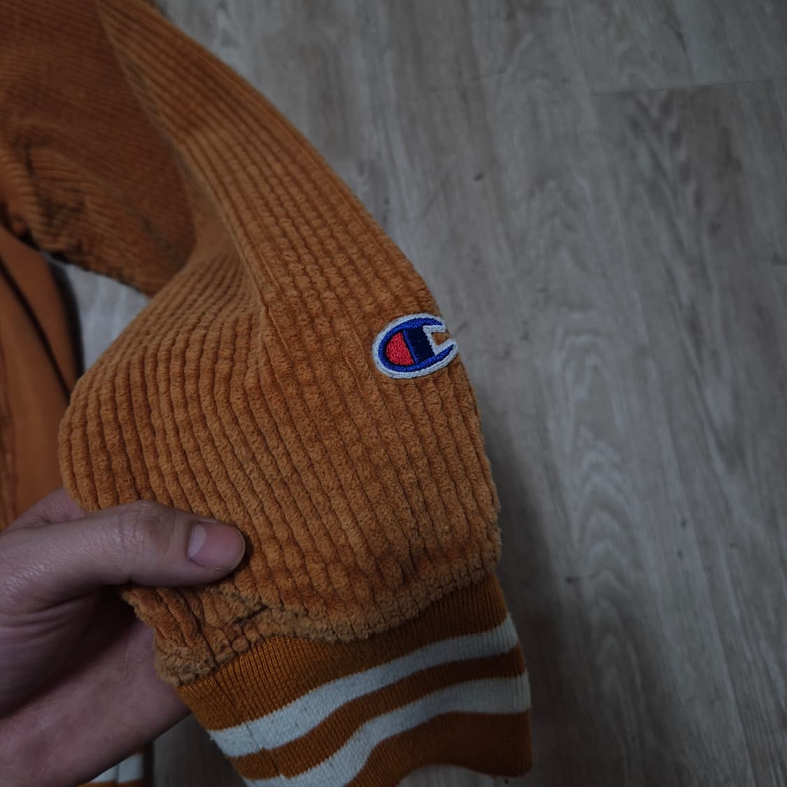 챔피온 USA 오리지널 빅로고 코듀로이 맨투맨 L(100) 상품이미지4