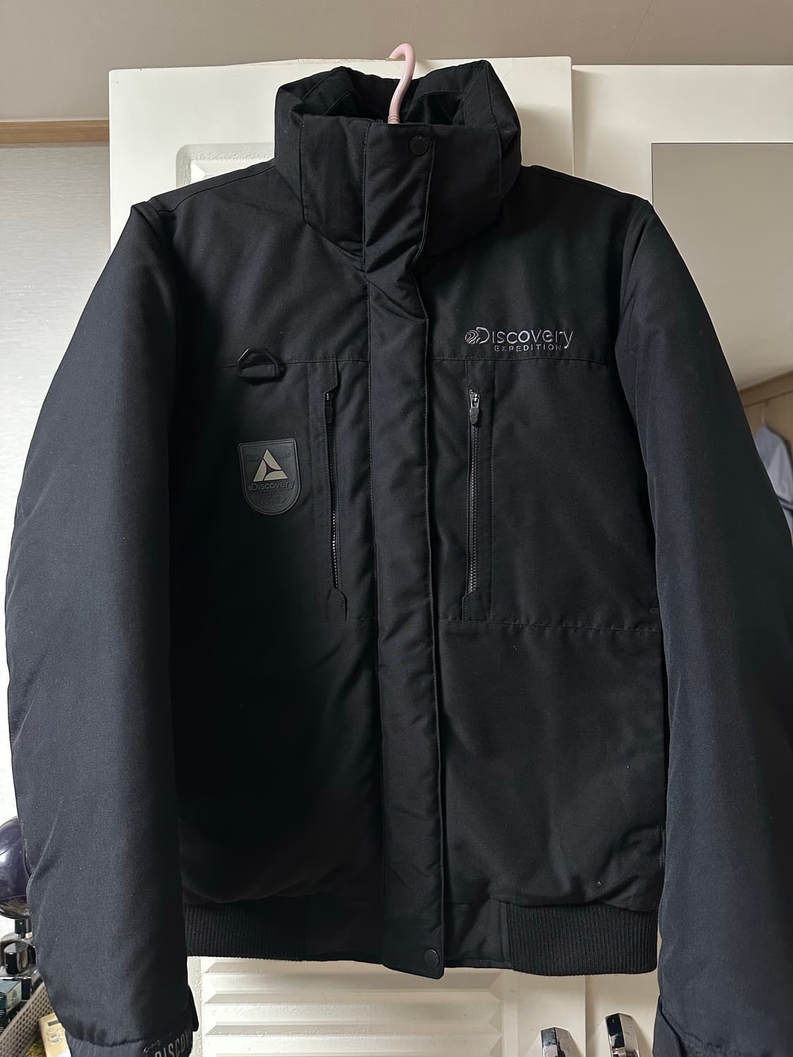 디스커버리 익스페디션 블랙 패딩 s 상품이미지1