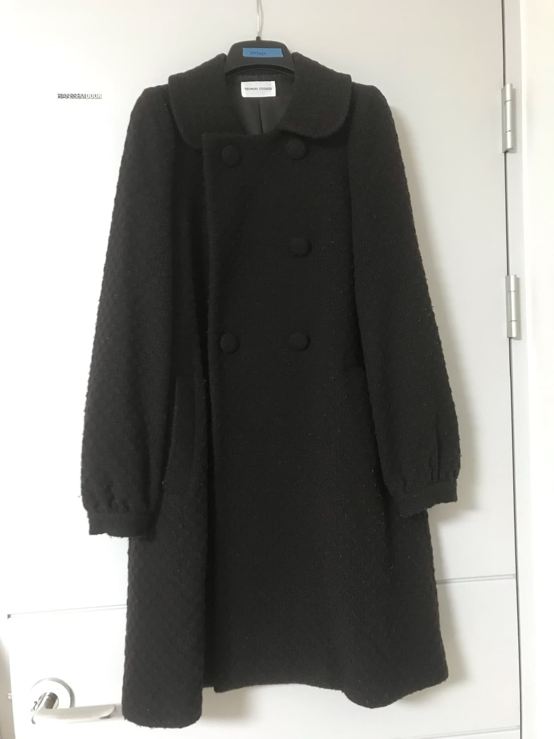 츠모리치사토 더블 롱 코트 상품이미지1