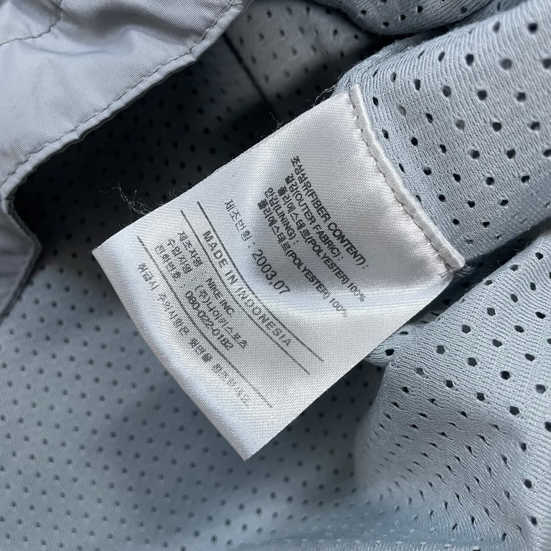 나이키 00s 맨체스터유나이티드 보다폰 바람막이 자켓 그레이 상품이미지5