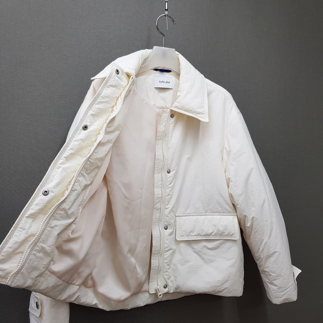 구호플러스 2022 오버핏 간절기 패딩  F사이즈 상품이미지5