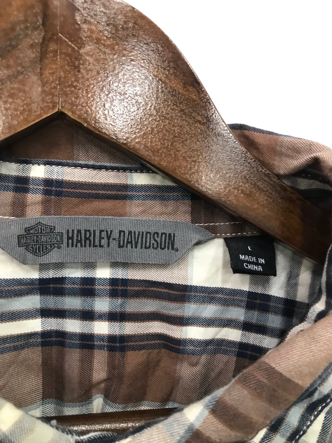 HARLEY DAVIDSON 체크셔츠 상품이미지3