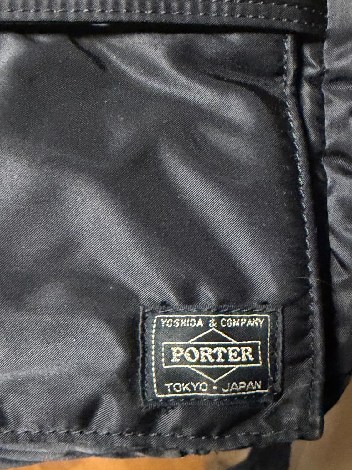 요시다포터 탱커 숄더백 s 스몰 블랙 상품이미지5