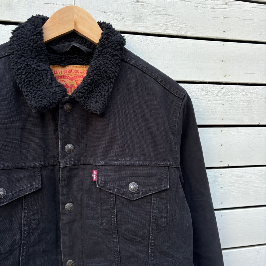 Levi’s 리바이스 데님 쉐르파 자켓 상품이미지3