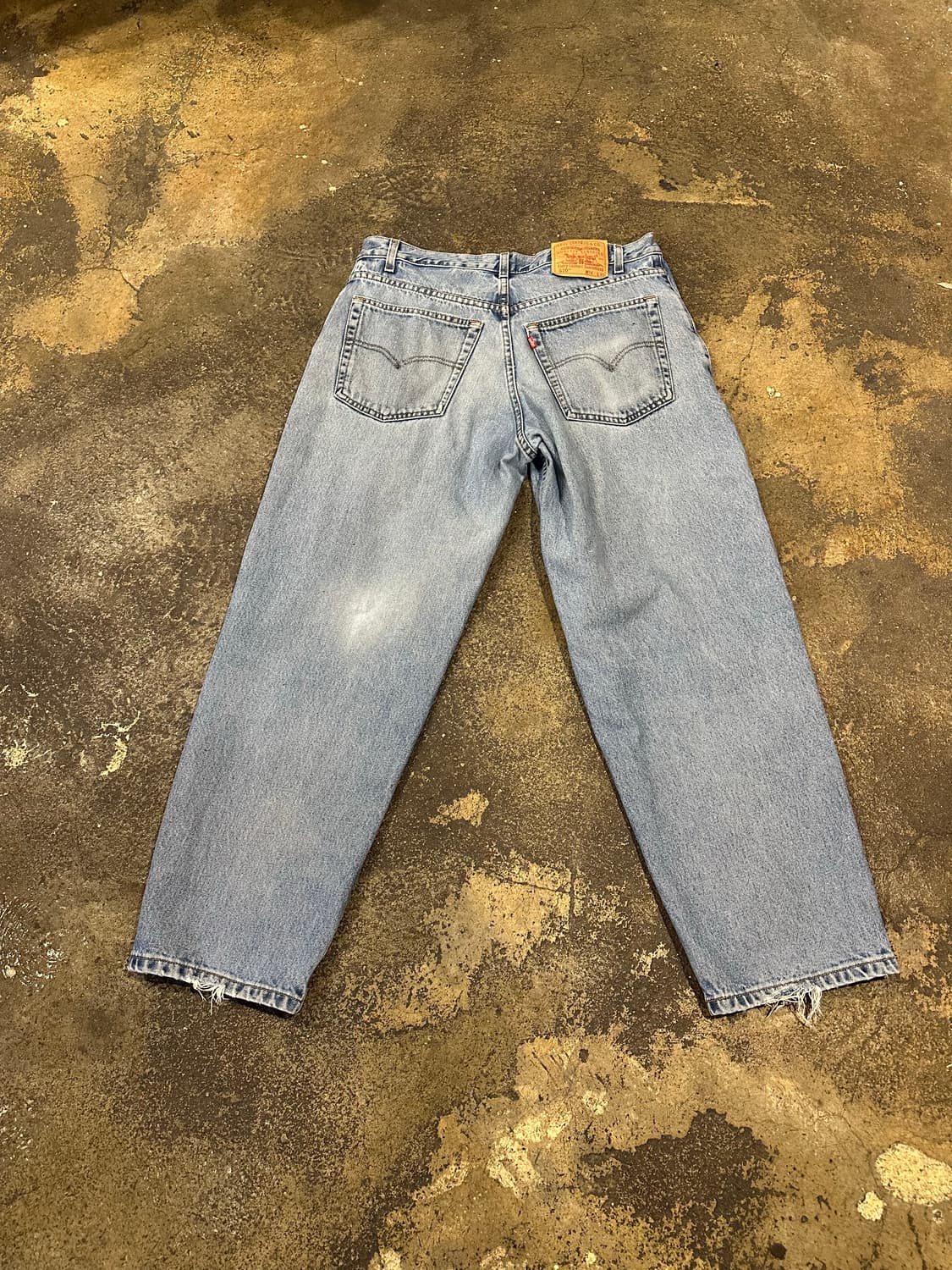 빈티지 00s 리바이스 570 배기핏 데님팬츠  상품이미지2