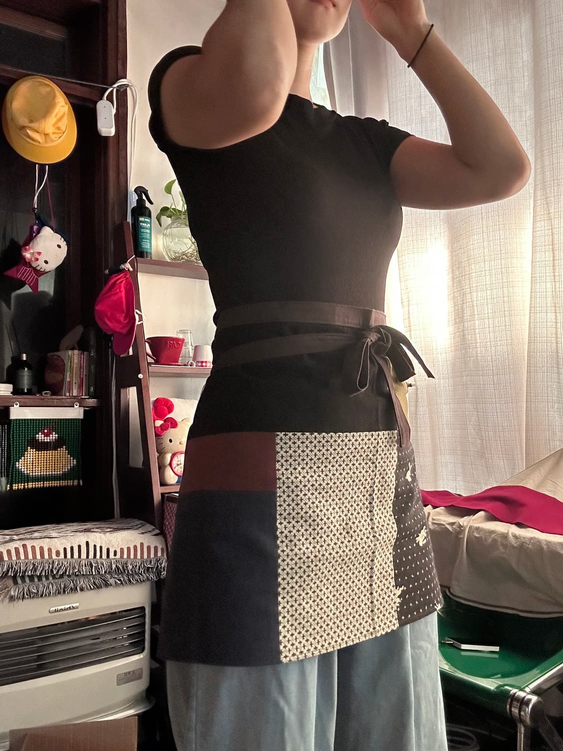 🐇 빈티지 우사기 하프 에이프런🖤 상품이미지9
