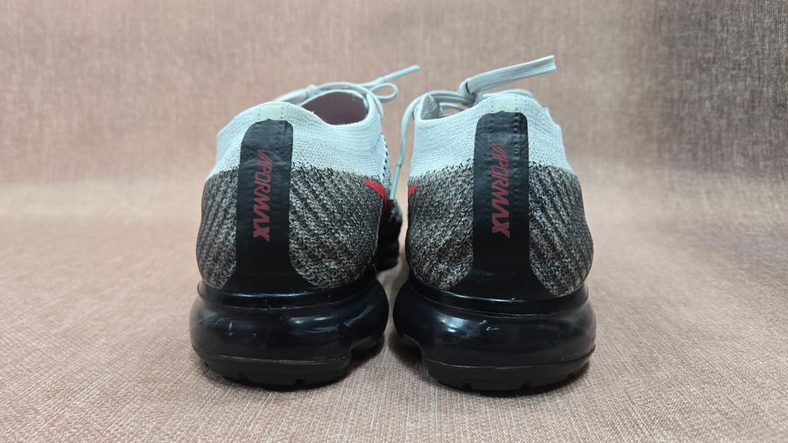 나이키 265mm- 베이퍼맥스 플라이니트 플래티넘 블랙 레드  상품이미지5