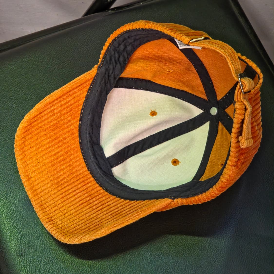 VANS 반스 코듀로이 볼캡 오렌지 상품이미지4