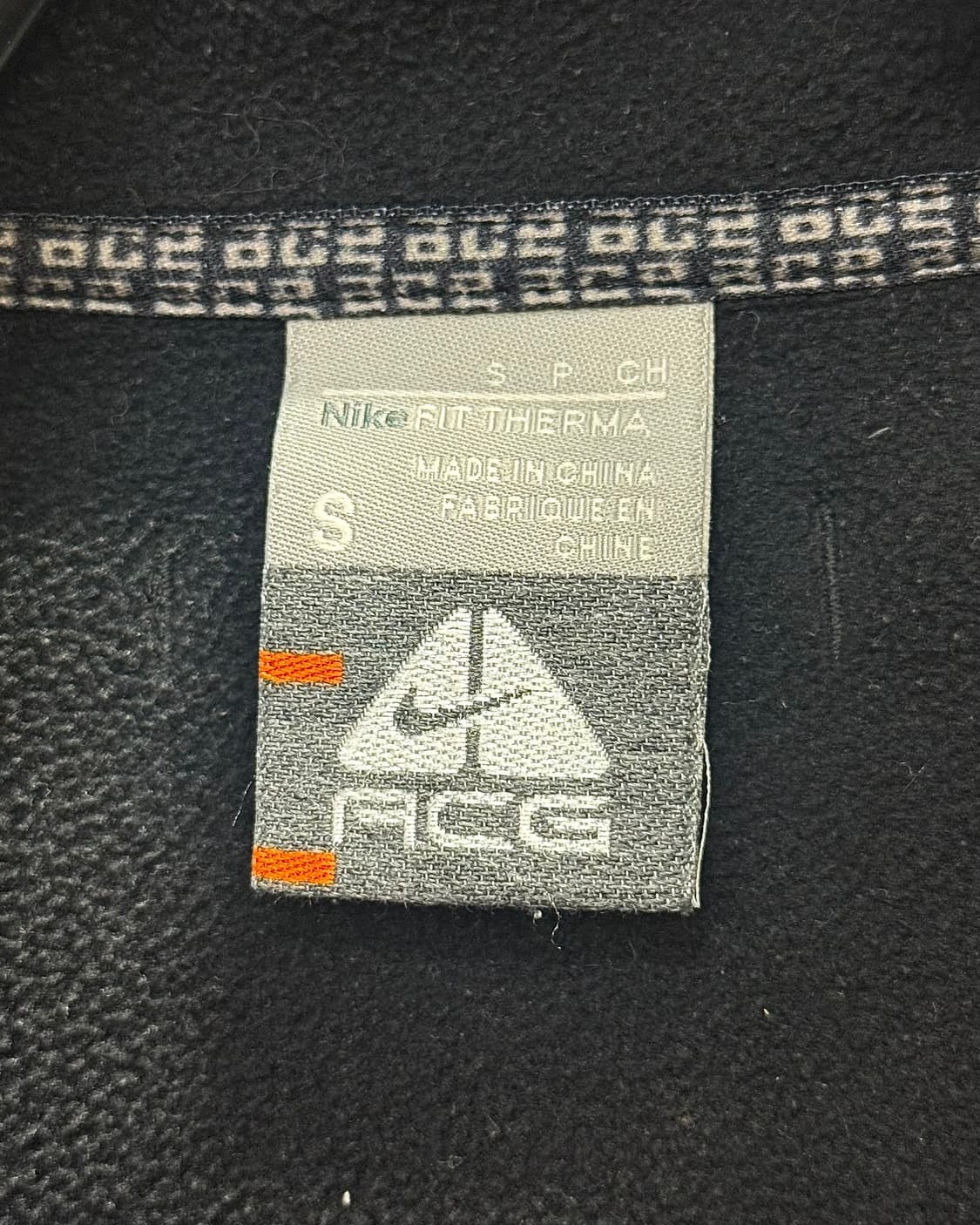 나이키 ACG 하이넥 집업 자켓 바람막이 아웃도어 등산 고프코어 M 95 상품이미지6