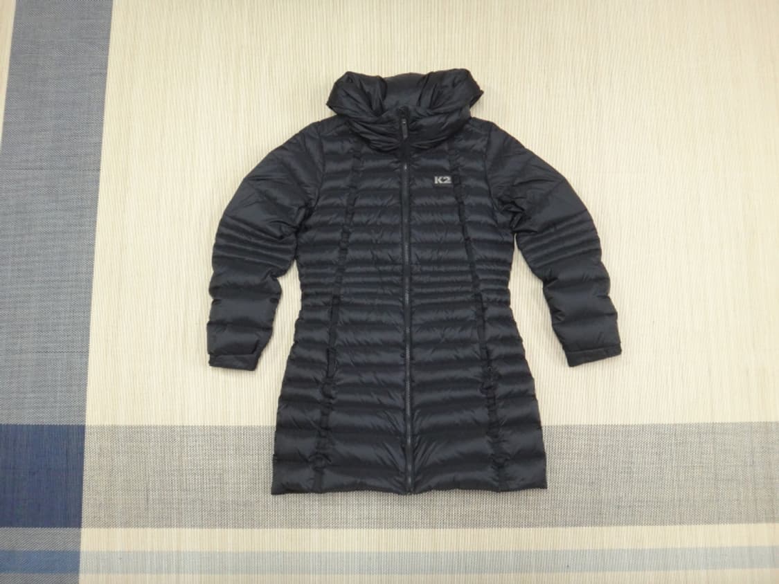 (100) K2 여성 코어 슬림 롱 구스다운 자켓 상품이미지1