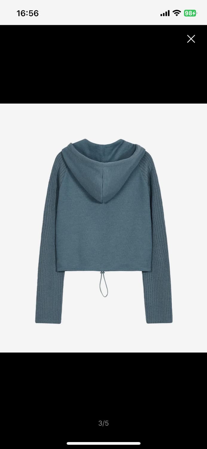 타입서비스 니트 후디 상품이미지5