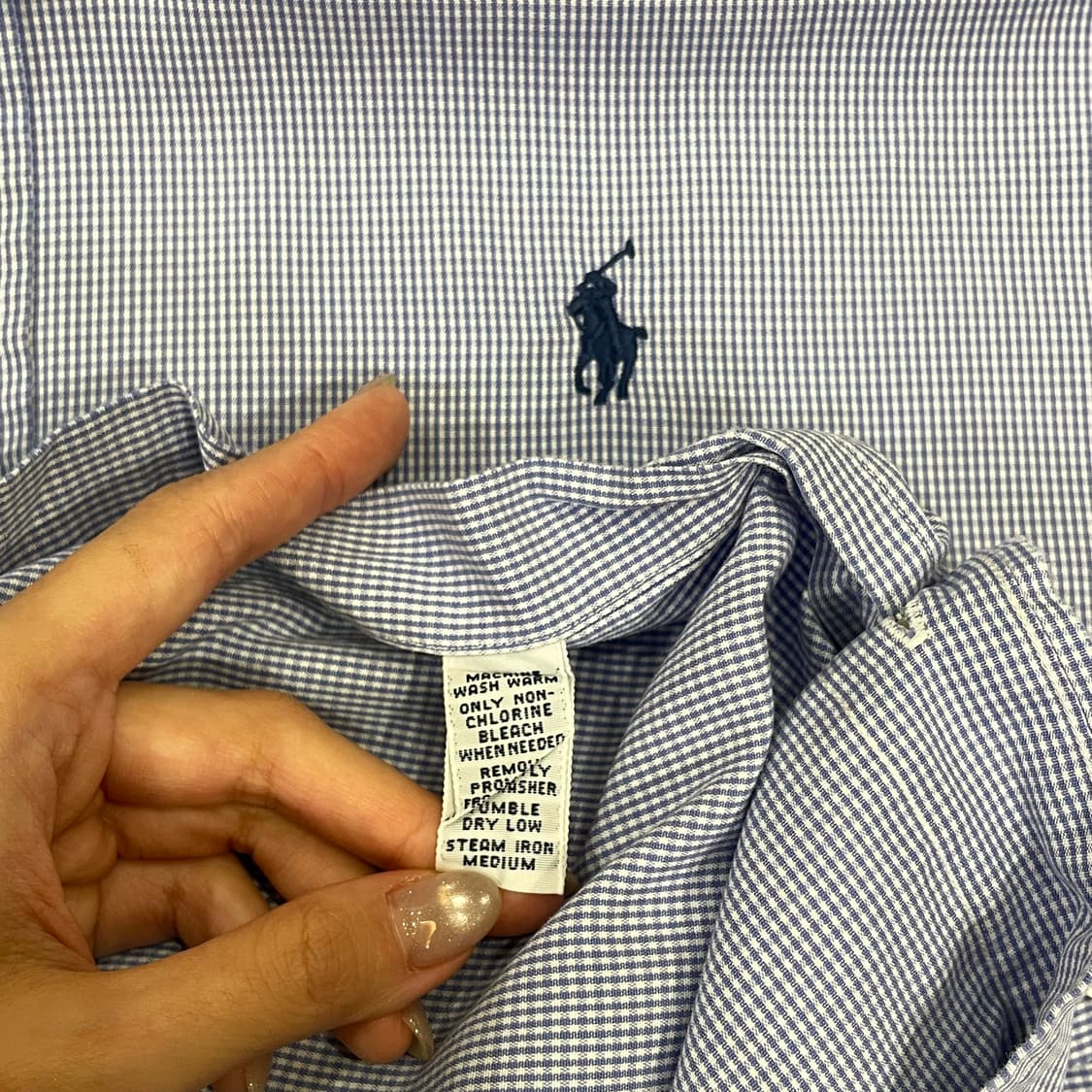(M) POLO 폴로 랄프로렌 체크 셔츠 블레이크 상품이미지8