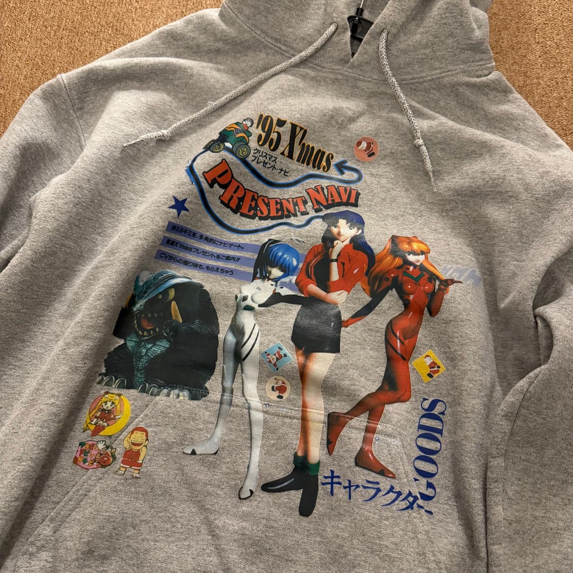 Yuminha 에반게리온 X-MAS 후드티 상품이미지2