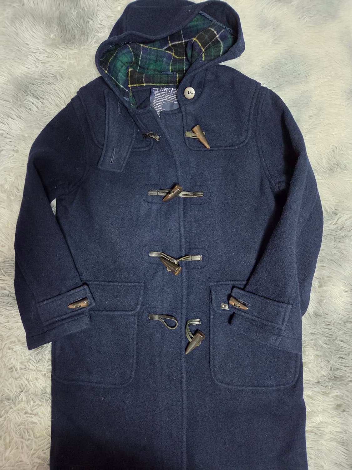 폴로 랄프로렌 네이비 떡볶이 코트 상품이미지1