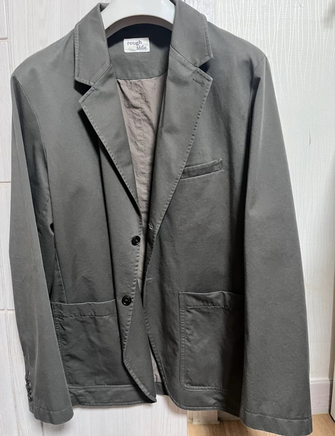 러프사이드 클럽 자켓 차콜 105 상품이미지2