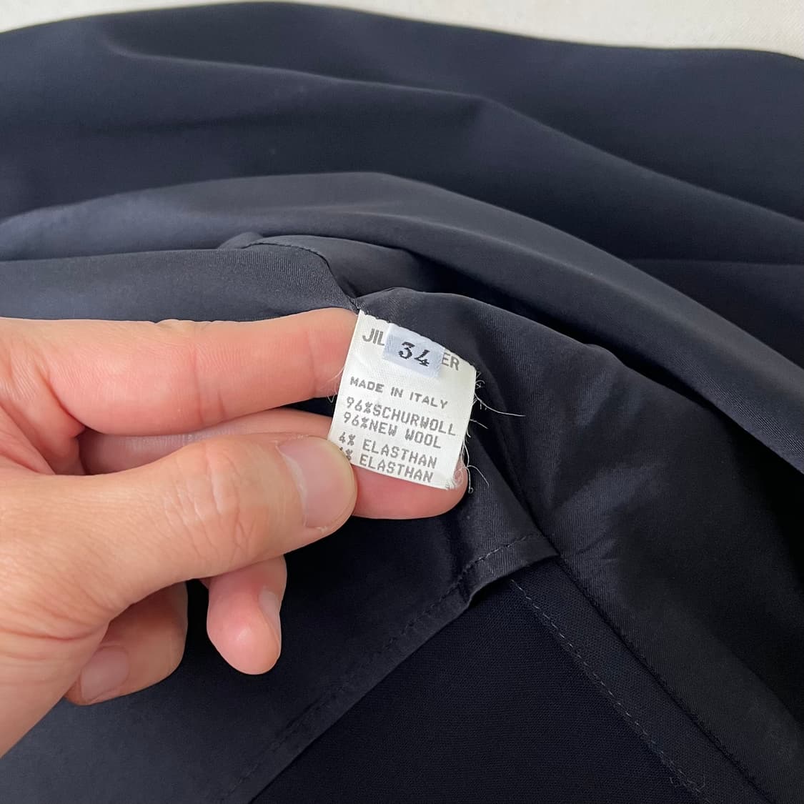 00s 질샌더 Raf Era 미니멀 울 자켓 상품이미지7