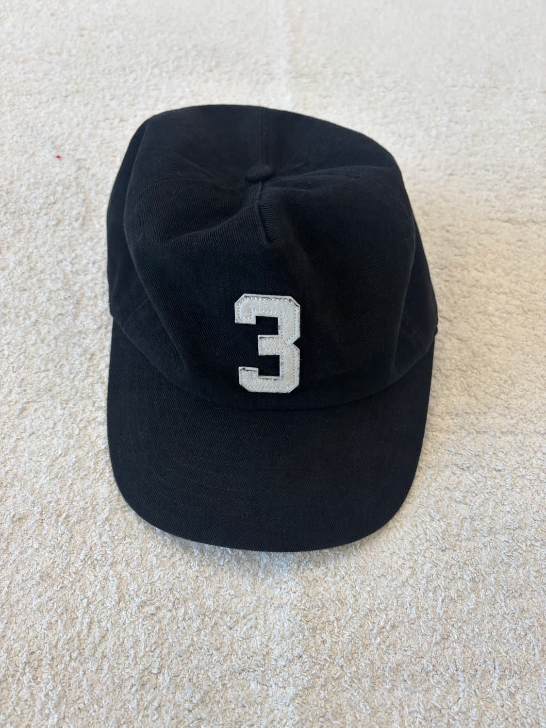 컬렉트피시스 쓰리 5패널 캡 블랙 상품이미지1