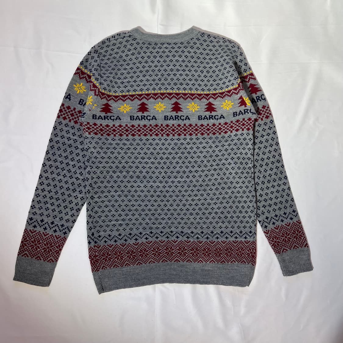 [M]FC바르셀로나 오피셜 니트(미사용) 상품이미지5