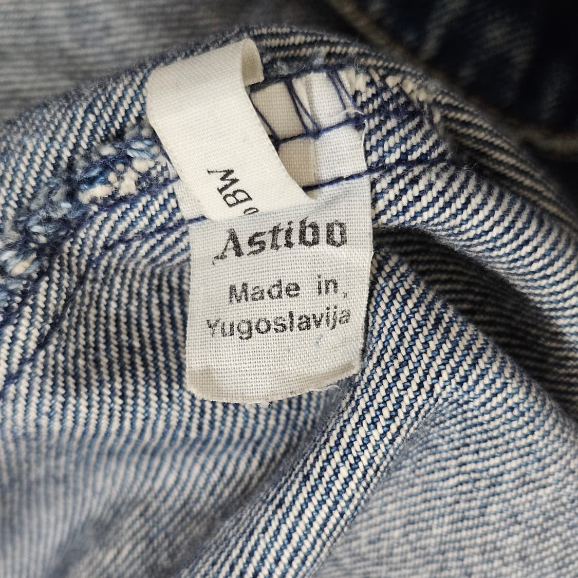 80s-90s 유고슬라비아 빈티지 Astibo 데님 워크자켓 상품이미지6