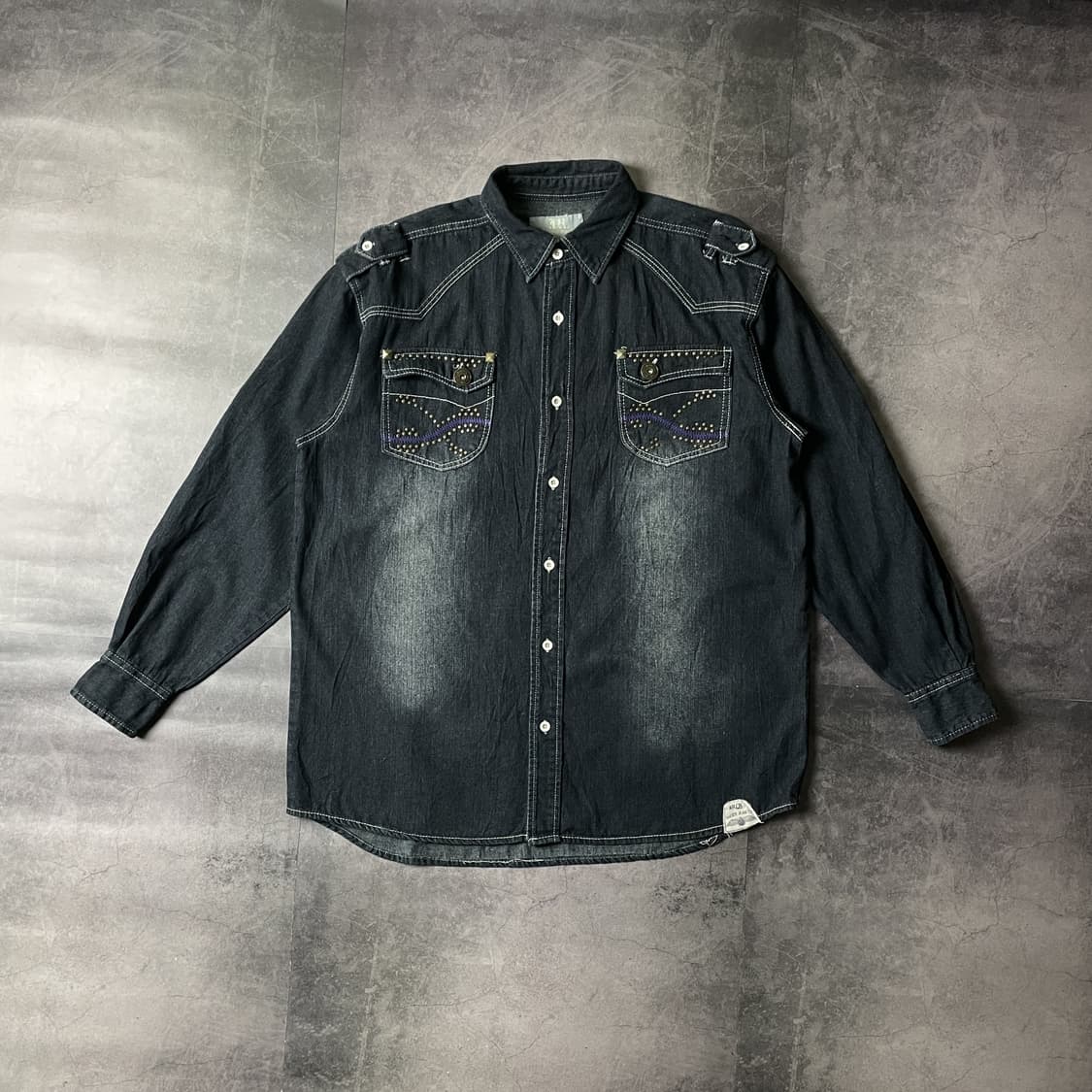 RAIDER JEAN CO. 레이더 진 코 웨스턴 데님셔츠 A00381 상품이미지1