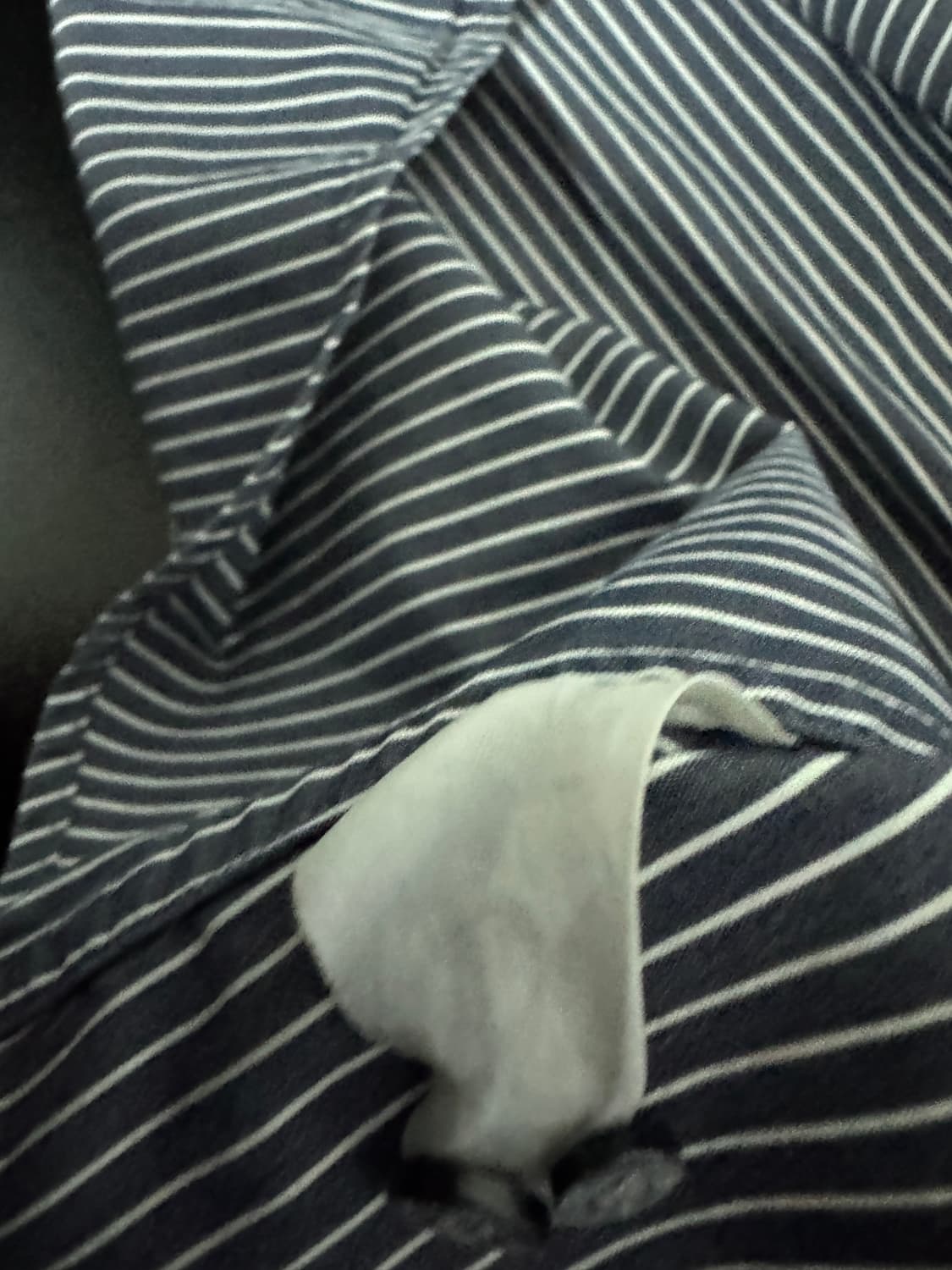 헤지스 Hazzys 스트라이프 긴팔 셔츠 XL 상품이미지4