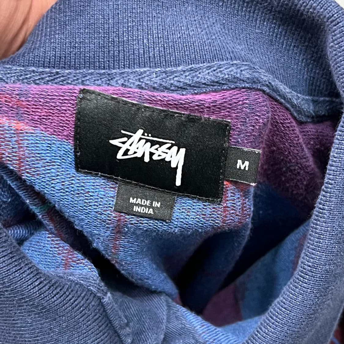  스투시 체크 럭비 티셔츠 y15020 상품이미지6