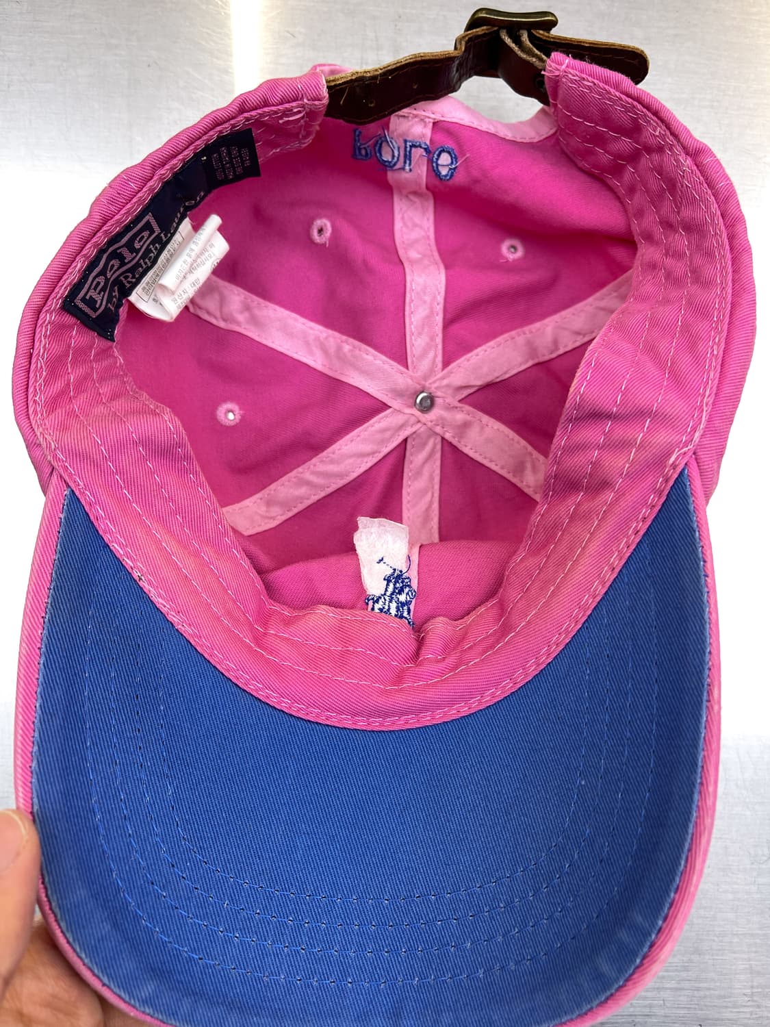 폴로랄프로렌 베이직 포니 베이스 치노 캡 상품이미지4