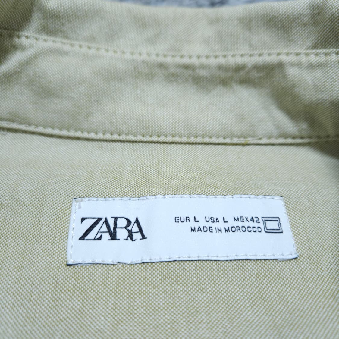  자라zara) L 남자 오버핏 반팔셔츠남방 / 왕눈이샵 상품이미지7