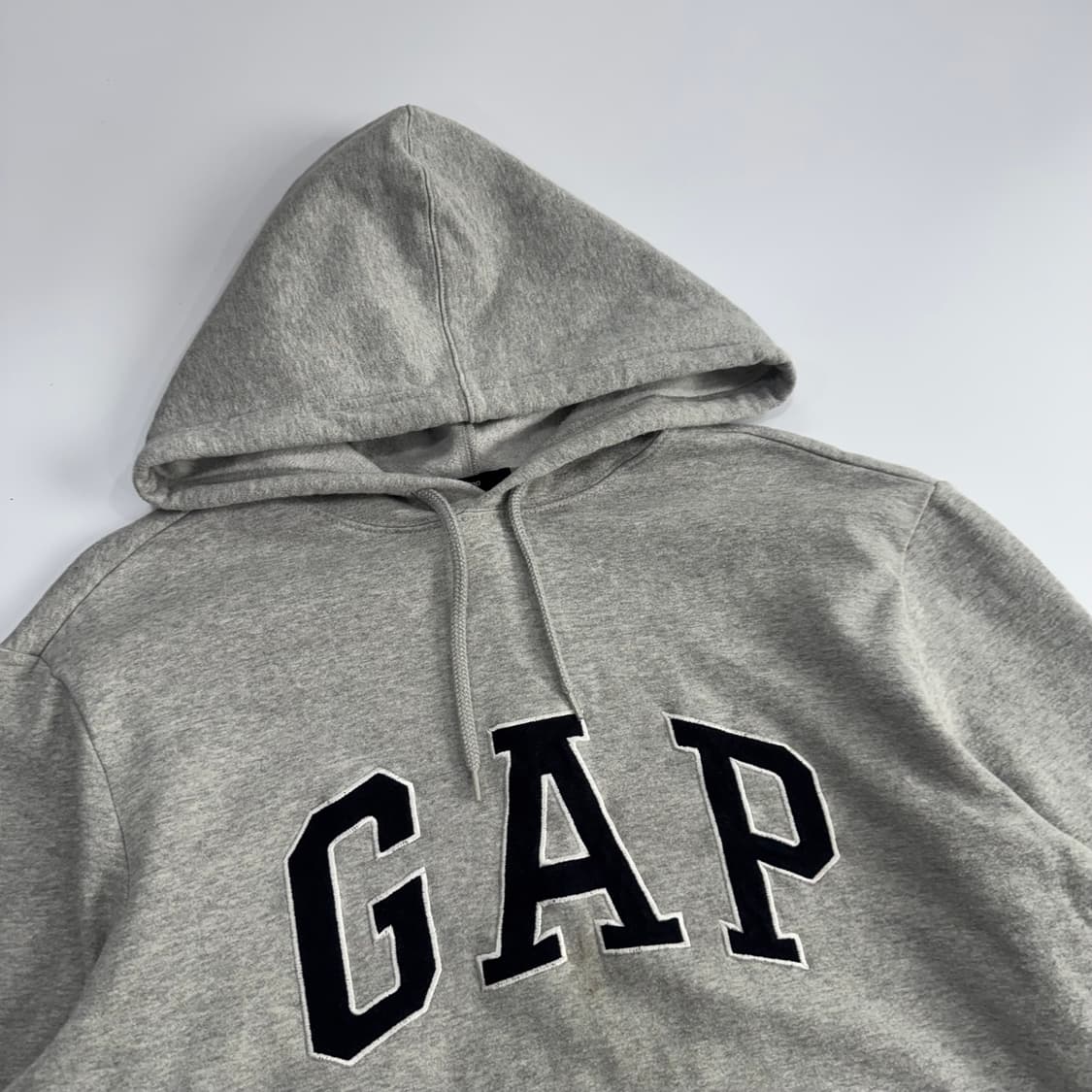 Gap 갭 블랙로고 그레이 후드티  상품이미지4