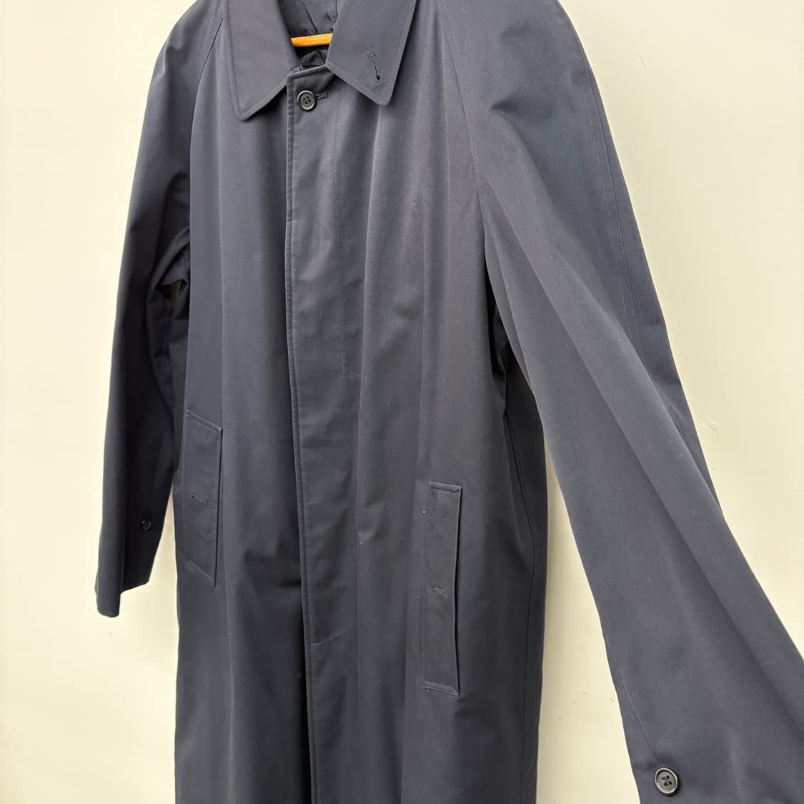 버버리 네이비 롱 트렌치 코트 남/L 상품이미지3