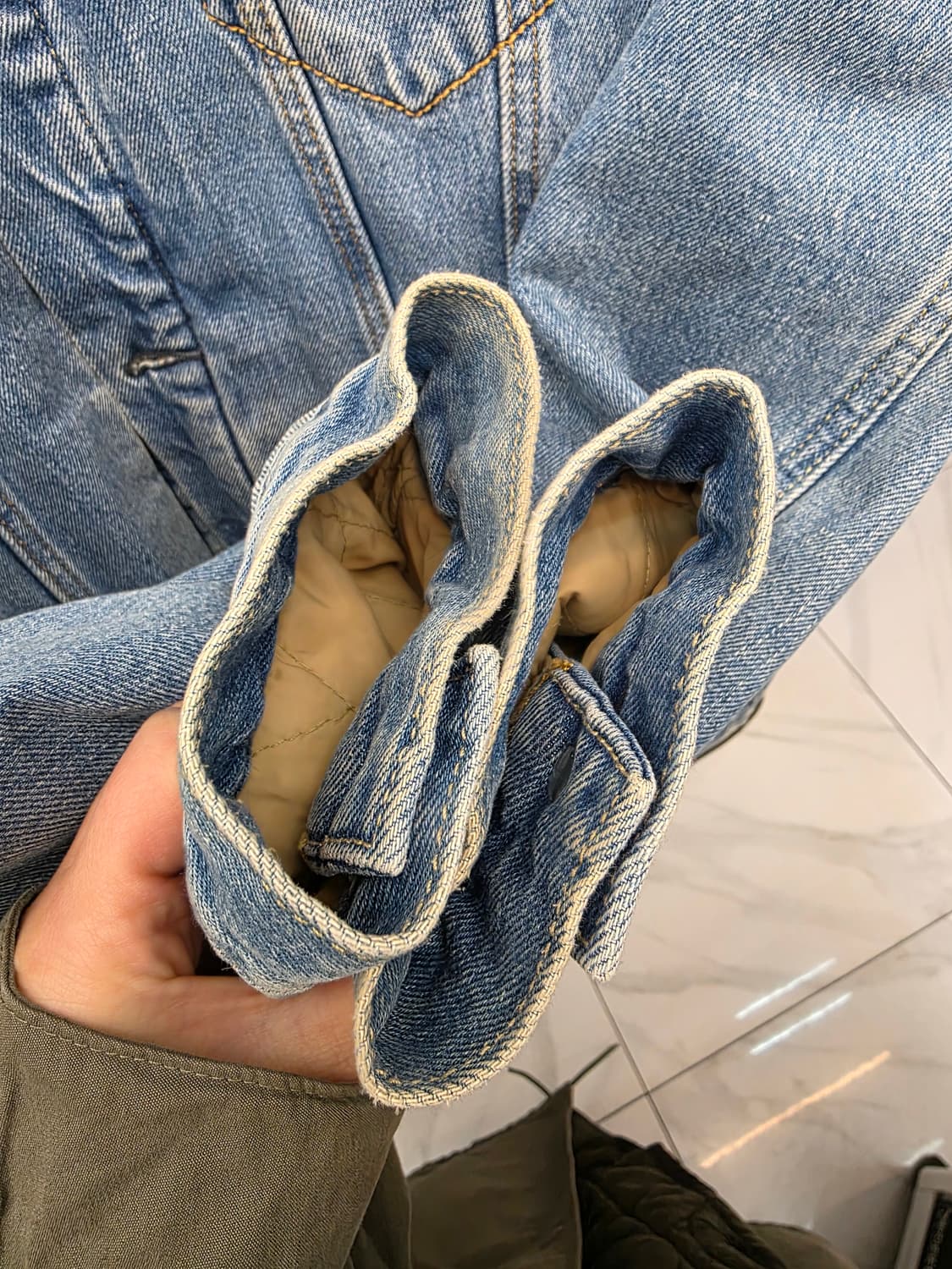 리바이스 쉐르파 데님 자켓 L 상품이미지4