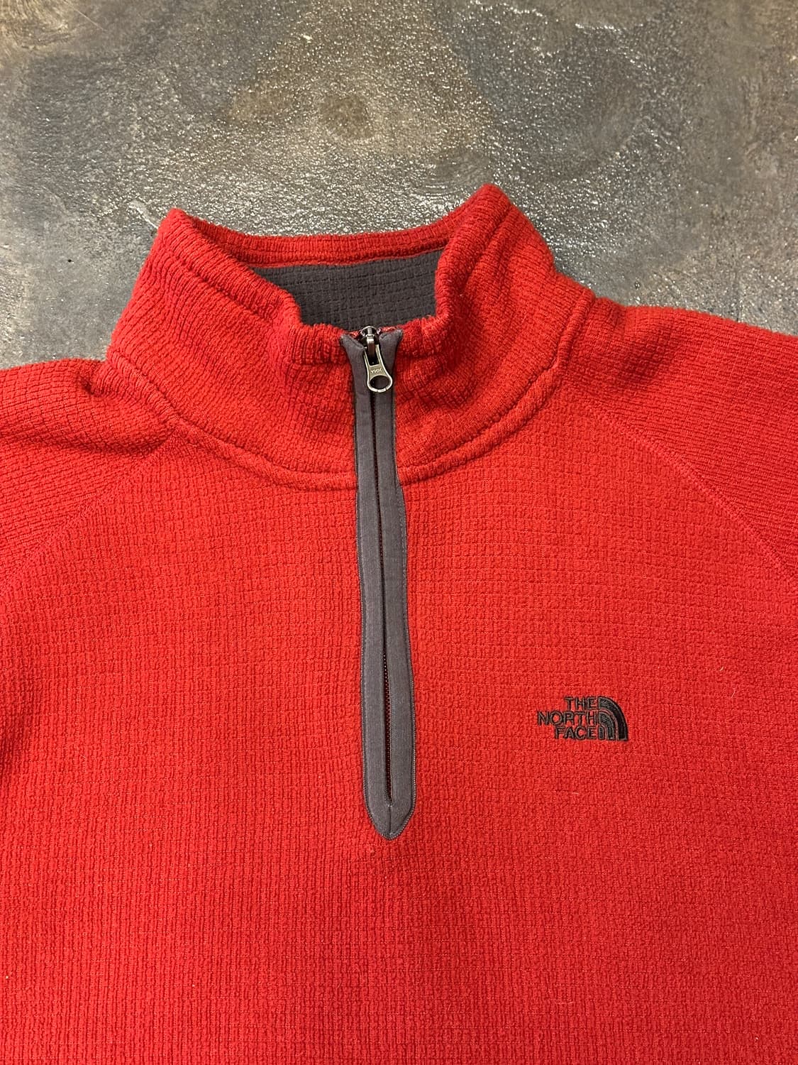 00s 노스페이스 와플 플리스 쿼터집업 A-Series L 상품이미지3